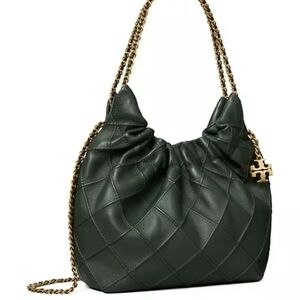 Tory Burch Fleming Mini Tote Pine Green